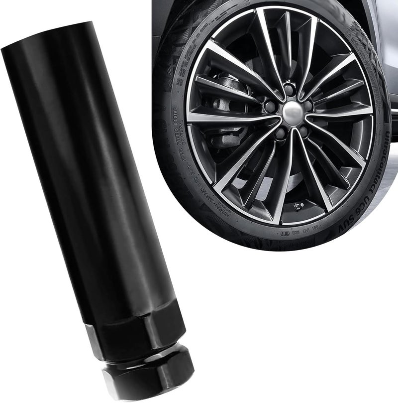 MLY 6 Spline Lug Nut Socket, Lug Nut Removal Tool 3/4" (19mm) & 13/16" (21mm) Hex, Fuel Wheel Lock Key for Aftermarket Socket, Compatible with M14x1.5, M14x2, 9/16 “x18 (Black) - Image 1